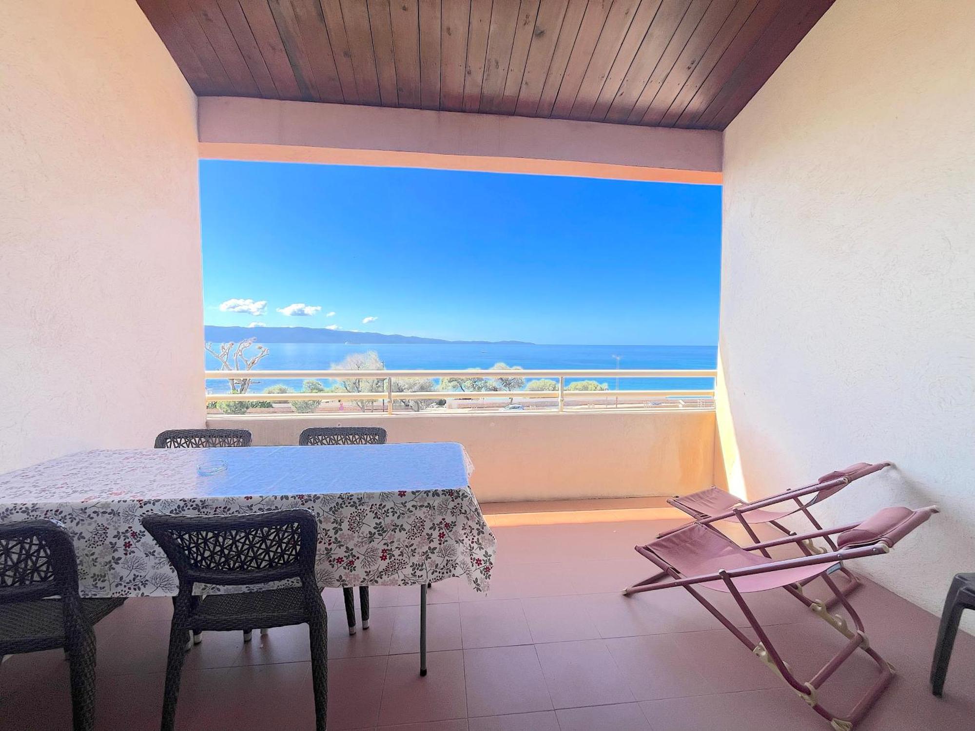 Aria Marina Duplex Vue Mer Route Des Sanguinaires, Plage A 50M, Parking Gratuit, 4 Pers Ajaccio  Exterior foto